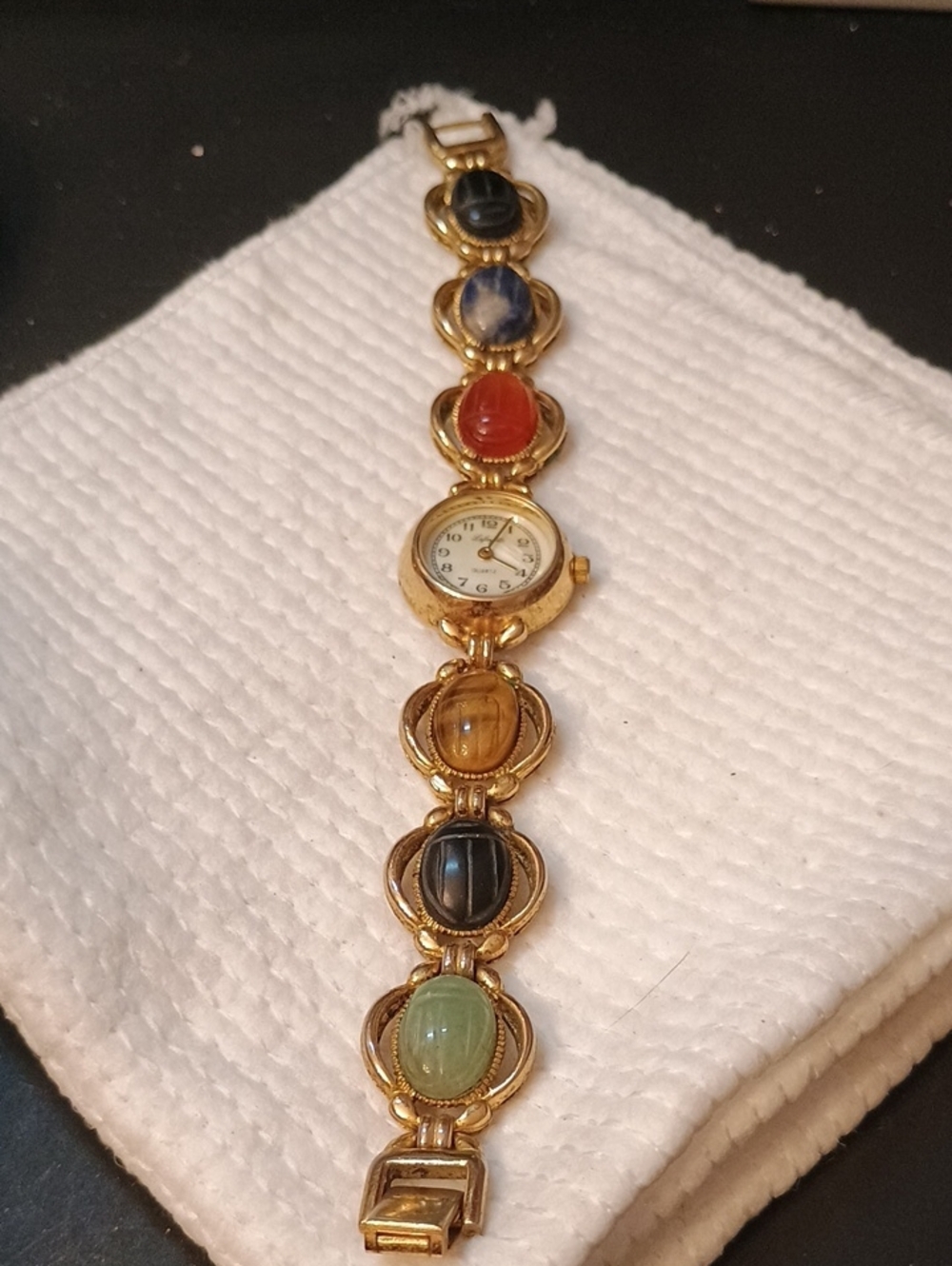 ✨ Vintage Lafayette Scarab Watch